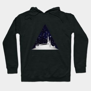 Space Mountain Geometric Hoodie